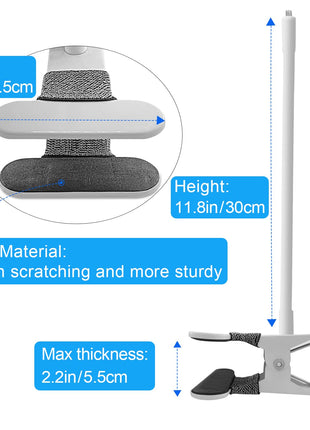 SZAOYU Baby Monitor Mount Compatible with Nanit Pro Smart Baby Monitor & Flex Stand Flexible Long Gooseneck Arm Also for Cameras with 1/4 Screw Mount Baby Camera Holder Stand