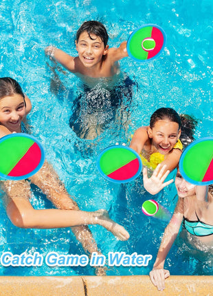 Ayeboovi Toss and Catch Ball Game Outdoor Toys for Kids Yard Games Beach Toys Outside Games for 3 4 5 6 7 8 9 10 Year Old Boys Girls (Upgraded)