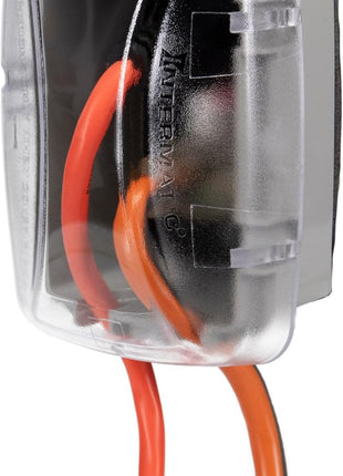 Intermatic WP3100C Weatherproof Outdoor Electrical Outlet Cover,Single-Gang | Extreme-Heavy-Duty Construction for Reliable Outdoor Outlet Protection, Versatile Mounting, Standard Duty Rated