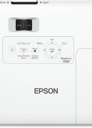Epson PowerLite 1795F 3LCD 1080p full HD wireless mobile projector with carrying case, fast and easy image adjustments a bright powerhouse for presentations as well as video streaming