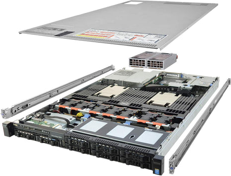 Dell PowerEdge R630 Server 2X E5-2699v3 2.30Ghz 36-Core 256GB RAM 8X Caddies (Renewed)