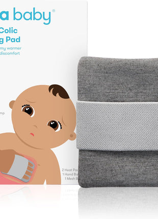 Frida Baby Gas + Colic Heating Pad for Natural Belly Relief | Gentle Heat to Relax + Soothe Bellies | Instant Tummy Warmer | Soothe Colic Discomfort