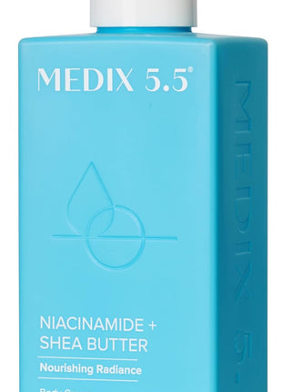 Medix 5.5 Retinol Body Lotion Firming Moisturizer | Crepey Skincare Treatment | Retinol Body Cream | Anti Aging Firming Cream For Women Targets Look Of Crepe Skin, Wrinkles, & Sagging Skin, 15 Fl Oz