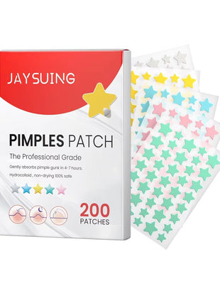 Pimples Patch, Professional Grade Hydrocolloid Patches, 200 Count, Non-Drying Acne Treatment