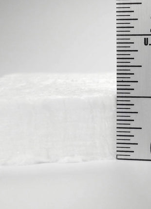 Ceramic Fiber Insulation, 1 inch Thick x 16 inch x 48 inch, 2400F Fireproof Insulation Blanket, 3026E
