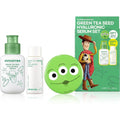 innisfree Toy Story Green Tea Seeds Hyaluron Serum Set 2.7 fl oz (80 ml) + 1.7 fl oz (50 ml) + Hand Mirror - Authentic