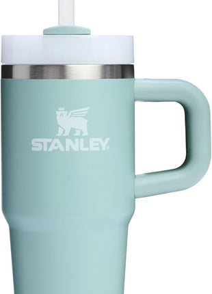 STANLEY Quencher H2.0 Tumbler with Handle and Straw 30 oz | Flowstate 3-Position Lid | Cup Holder Compatible for Travel | Insulated Stainless Steel Cup | BPA-Free | Rose Quartz 2.0