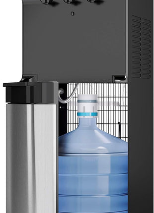 Avalon A4BLWTRCLR Bottom Loading Water Cooler Water Dispenser - 3 Temperature Settings - Hot, Cold & Room Water, Durable Stainless Steel Cabinet, Bottom Loading - UL/Energy Star Approved