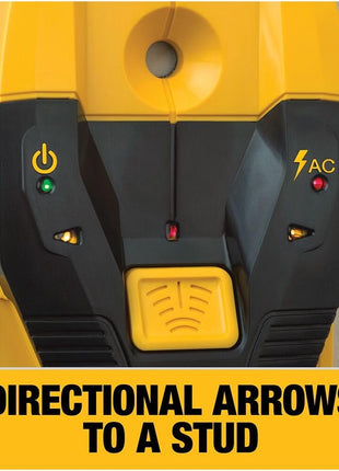 DEWALT Stud Finder, 3/4", Locate Framing Studs Efficiently with LED Arrows, Ideal for Wood and Metal, AAA Batteries Included (DW0100)