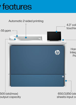 HP Color LaserJet Enterprise 6700dn Printer, Best for Business (6QN33A)