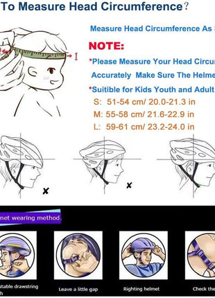 Bike Skateboard Helmet, 3 Sizes for Adult Youth Kids Women Men Boys Girls | Multi-Sport Certified Helmet for Scooter Bicycle Skate, Adjustable Lightweight Ventilated Helmet