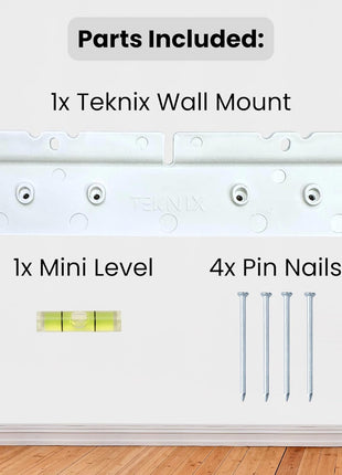 No-Stud, No-Drill Wall Mount for Skylight Calendar (15 inch) - The Original Easy DIY Installation, No Anchors or Screws Needed, Damage-Free, Secure Hold, Only a Hammer Required, Hardware Included