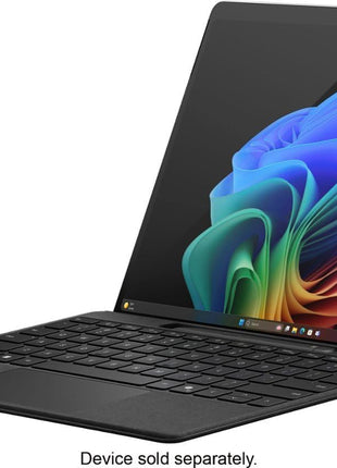 Microsoft Surface Pro Flex Keyboard with Slim Pen Bundle, 2-in-1 Alcantara Keyboard for Surface Pro Copilot+ (11th Edition), Pro 9 and 8, Windows 11 Copilot+ PC, Black