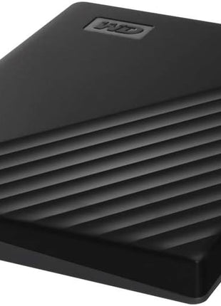 WD 2TB My Passport, Portable External Hard Drive, Black, backup software with defense against ransomware, and password protection, USB 3.1/USB 3.0 compatible - WDBYVG0020BBK-WESN