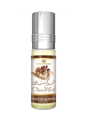 Al-Rehab Choco Musk Concentrated Perfume Rollerball for Unisex, 0.2 Ounce
