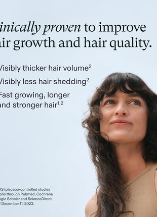 Nutrafol Women's Hair Growth Supplements, Ages 18-44, Clinically Proven for Visibly Thicker and Stronger Hair, Dermatologist Recommended - 1 Month Supply