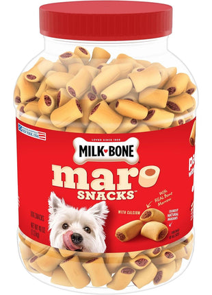 Milk-Bone MaroSnacks Small Dog Treats With Bone Marrow, 40 Ounce Container