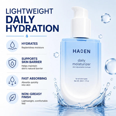HAVEN Daily Facial Moisturizer for Sensitive Acne-Prone Skin