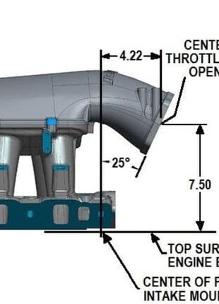 Holley 351W Ford Hi-Ram EFI Manifold