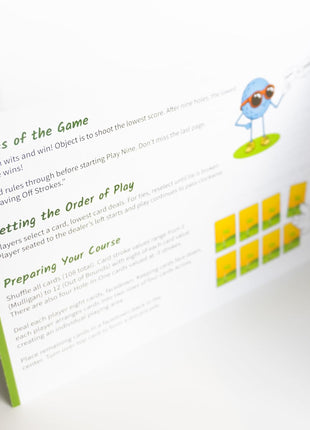 Play Nine The Card Game of Golf, Ages 8 and Up, Couples Date Night Gift, Game Night Favorite, 15 Min Gameplay, Family Friendly Card Game for Kids, Teens & Adults, Great Golf Gift