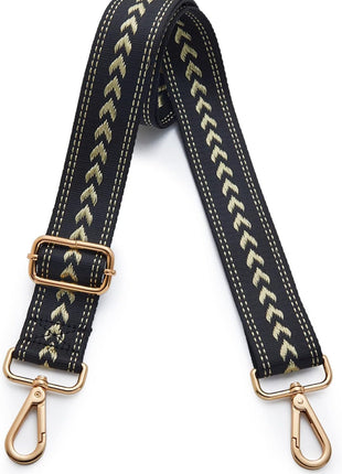 Kolti Purse Strap Replacement Crossbody Handbag Stripe Wide Adjustable