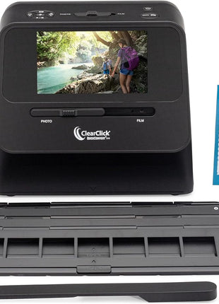 ClearClick QuickConvert 2.0 Photo, Slide, and Negative Scanner - Scan 4x6 Photos & 35mm, 110, 126 Film - No Computer Required - 22 MegaPixels