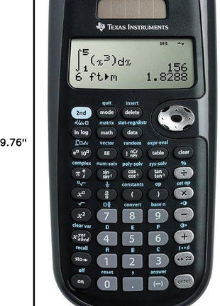 Texas Instruments TI-36X Pro Engineering/Scientific Calculator | 9.7 Inch | Black.