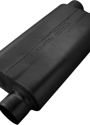 Flowmaster 943053 50 Delta Flow Muffler - 3.00 Offset In and 3.00 Offset Out - Moderate Sound
