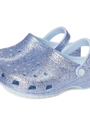Crocs Kids Unisex Classic Glitter Clogs (Toddler) Frosted Glitter 10M Toddler