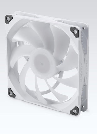 Phanteks M25-140 D-RGB Fan, High-Airflow Radiator Performance, PWM Control up to 1800RPM, ARGB/DRGB Lighting, Daisy-Chain Cable, White, 3 Pack