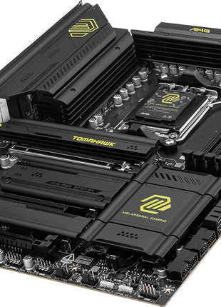 MSI MAG X870 Tomahawk WiFi Gaming Motherboard (AMD Ryzen 9000/8000/7000 Series Processors, AM5, DDR5, PCIe 5.0, M.2 Gen5, SATA 6Gb/s, USB 40Gbps, HDMI/DP, Wi-Fi 7, Bluetooth 5.4, 5Gbps LAN, ATX)