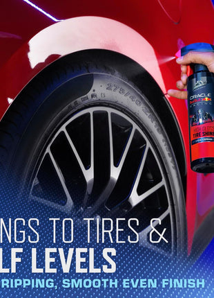 Armor All Podium Series Hybrid Ceramic High Gloss Tire Shine Spray, 16 fl oz, Long-Lasting Car Tire Shine Developed in Collaboration With Oracle Red Bull Racing