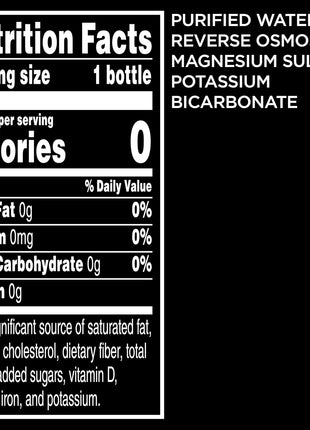 LIFEWTR Premium Purified Water, pH Balanced with Electrolytes, 100% recycled plastic bottles, 33.8 Fl Oz, 1L (Pack of 6)