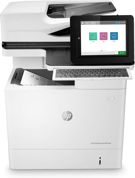 HP LaserJet Enterprise Flow MFP M634h Monochrome All-in-One Printer with Built-in Ethernet & 2-Sided Printing (7PS95A)