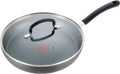T Fal Ultimate Hard Anodized Nonstick Fry Pan With Lid 12 Inch, Oven Broiler Safe 400F, Lid Safe 350F, Cookware, Pots and Pans, Kitchen Frying Pans, Skillets, Home, Dishwasher Safe, Black