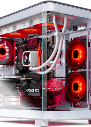 Skytech Gaming King 95 Gaming PC, AMD Ryzen 7 7800X3D 4.2GHz, NVIDIA RTX 5070 Ti 16GB VRAM, 1TB Gen4 NVMe SSD, 32GB DDR5 RAM 6000, 850W Gold ATX 3 PSU, 360 ARGB AIO, WI-FI 5, Windows 11, Desktop
