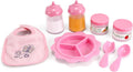 Melissa & Doug 4888 Mine to Love Time to Eat Doll Accessories Feeding Set (8 pcs) Pink