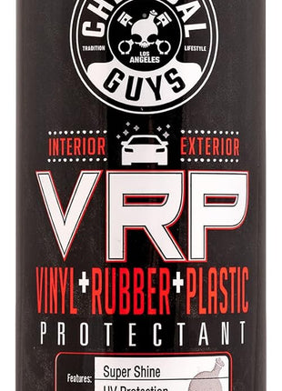 Chemical Guys VRP Vinyl, Rubber, and Plastic Dressing - Tire Dressing, Non-Greasy, Dry-to-the-Touch Shine for Tires, Trim, and More, Safe for Cars, Trucks, SUVs, RVs & More - 16 oz
