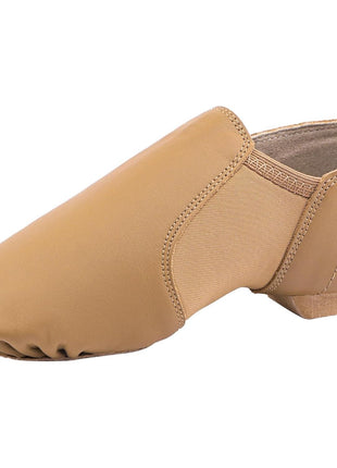 Linodes Leather Jazz Shoe Slip On for Girls and Boys Brown 13M Little Kid