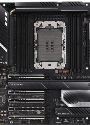 ASRock W790 WS Gaming Desktop Motherboard - Intel W790 Chipset - Socket LGA-4677 - Extended ATX