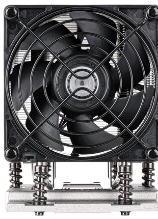 Silverstone Technology XE04-SP5 Black Fan Shroud 4U Server/Workstation CPU Cooler for Socket SP5, SST-XE04-SP5B