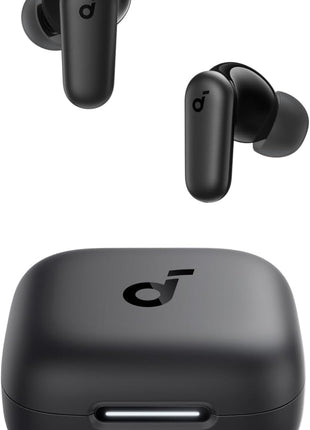 Soundcore P30i by Anker Noise Cancelling Earbuds, Hands-Free Viewing | Strong and Smart Noise Cancelling, Powerful Bass, 45H Playtime, 2-in-1 Case and Phone Stand, IP54, Bluetooth 5.4