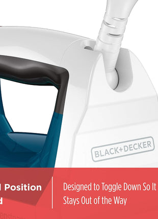 BLACK+DECKER Easy Steam Iron for Clothes with SmartSteam Technology | SmartSteam iron with stainless soleplate, anti-drip system and vertical steam for smooth wrinkle removal.