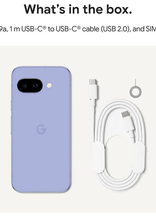 Google Pixel 9a with Gemini - Unlocked Android Smartphone with Incredible Camera and AI Photo Editing, All-Day Battery, and Powerful Security - Obsidian - 128 GB