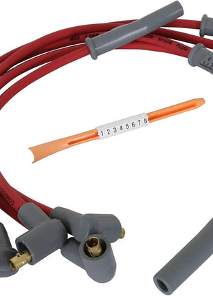 MSD 31949 Super Conductor Spark Plug Wire Set, 4 Cyl., 22R