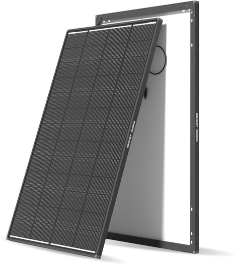 Renogy ShadowFlux Solar Panels, N-Type Anti-Shading Panels for 12V/24V Systems with 25% High-Efficiency PV Modules, 200W ShadowFlux N-Type Panel