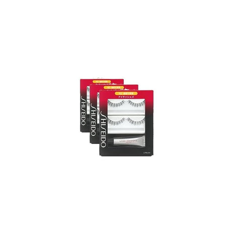SHISEIDO(資生堂) アイラッシェズ N2 まつ毛2セット、接着剤 3.3g (× 3)