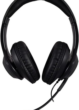 V7 Premium Over-Ear Stereo Headset, Boom Mic, PC, Mac, Tablets, Laptop Computer, Gaming, Video Conferencing, 3.5mm, USB