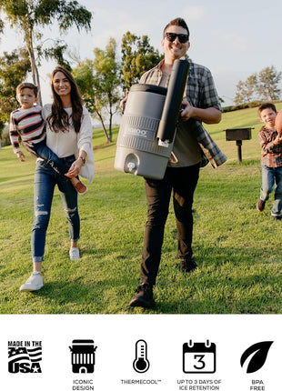 Igloo Sports Cooler | Insulated Beverage Dispenser with Spout |Portable Handwashing Station