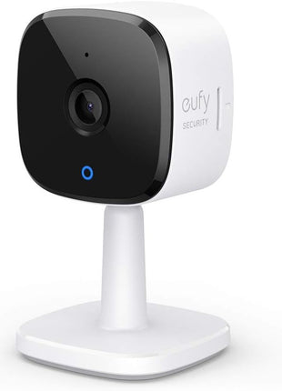 eufy Security Indoor Cam C120 | Plug-in Security Camera 3 MP | 2K with Wi-Fi | IP Camera | Voice Assistant Compatibility | Night Vision | Two-Way Audio | HomeBase 3 Compatible | Audio and Motion Alert